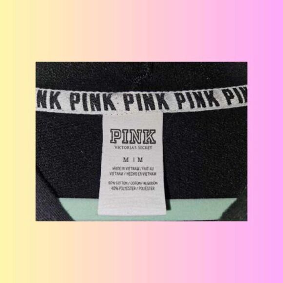 Victoria‎ Secret Pink Zip Up Jacket Size M (Y44) - Picture 3 of 3